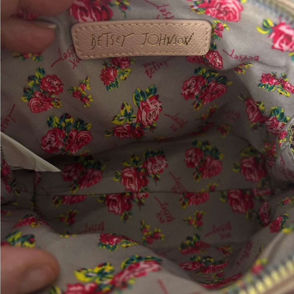 Betsey Johnson Mini Crossbody with Bow and Heart Charm - Picture 6 of 9